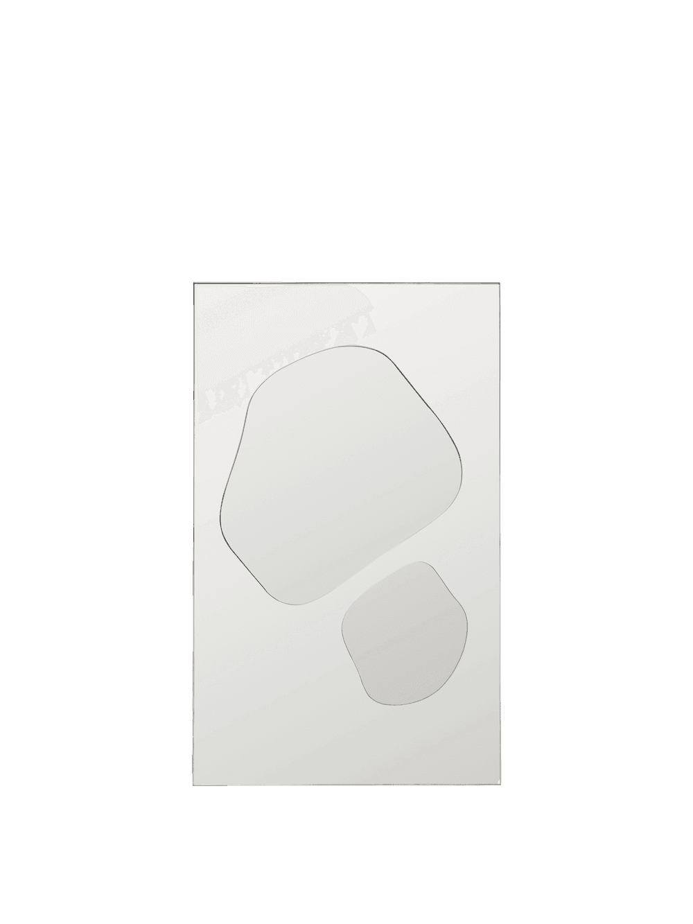 Ferm Living Folia Mirror - Medium - Silver — фото 2