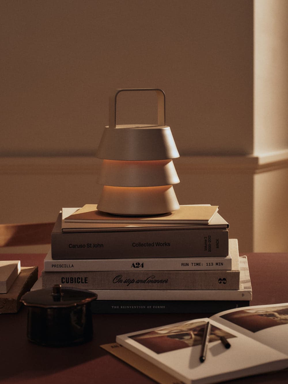 Ferm Living Luver Portable Lamp - Cashmere — фото 3