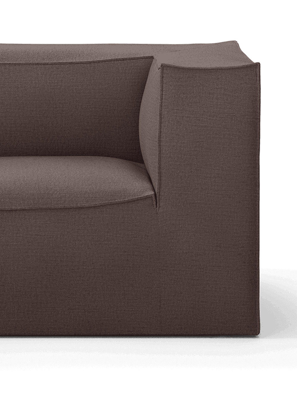 Ferm Living Catena Sofa Armrest Right S401 - Hot Madison - Brown — фото 3
