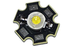 Arlight — Мощный светодиод OS-STAR-1W White 10V (120mA, 6000K) (ANR, STAR type) 011817
