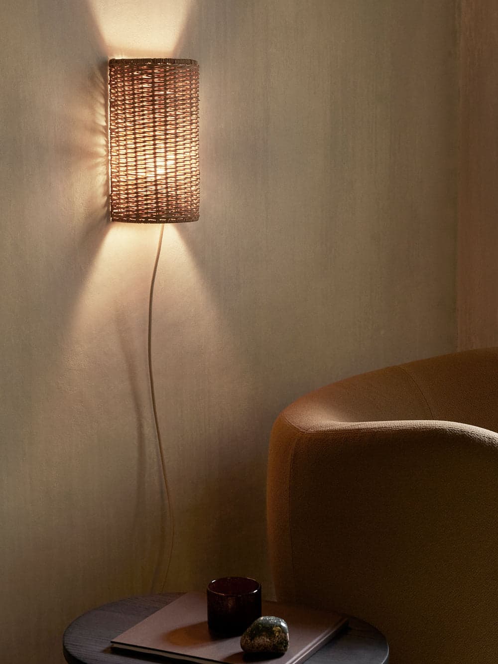 Ferm Living Dou Wall Lampshade - Natural — фото 3