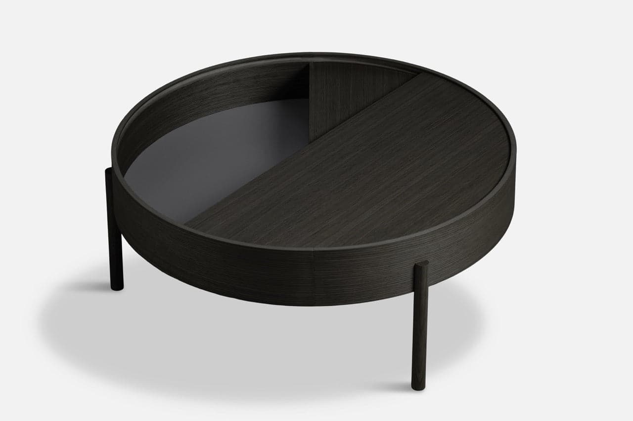 WOUD Arc coffee table (89 cm) - Black — фото 3