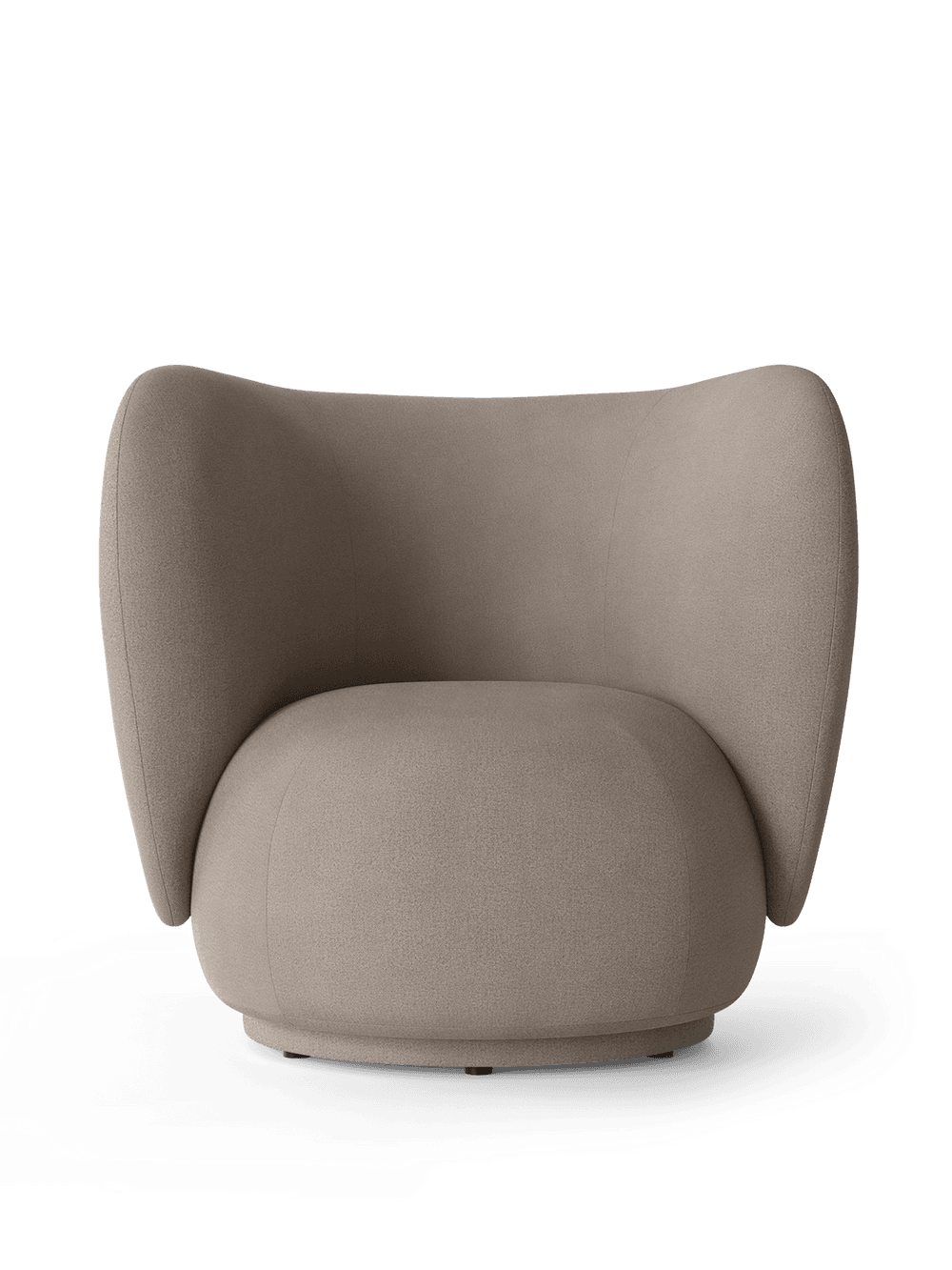 Ferm Living Rico Lounge Chair - Brushed - Warm Grey — фото 2