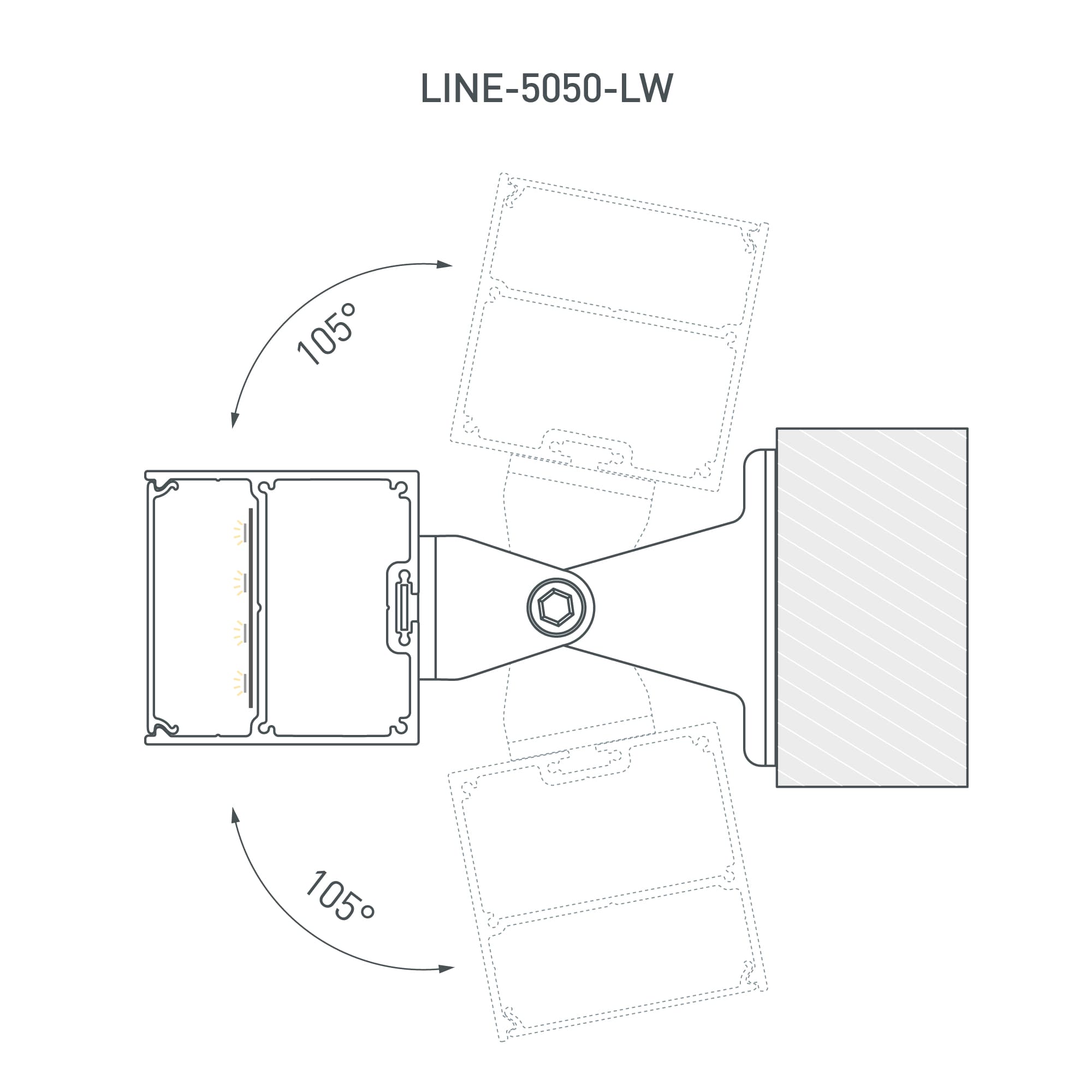 Профиль SL-LINE-5050-LW-2000 WHITE (Arlight, Алюминий) 038450 — фото 6