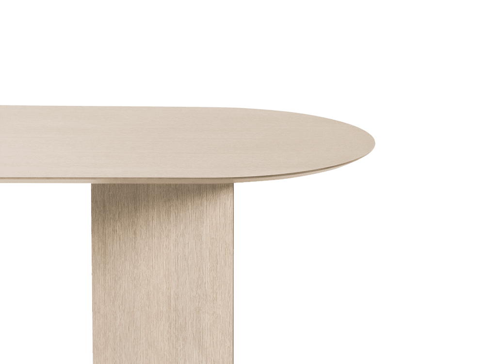 Ferm Living Mingle Table Top - Oval - Large - Natural Veneer — фото 3