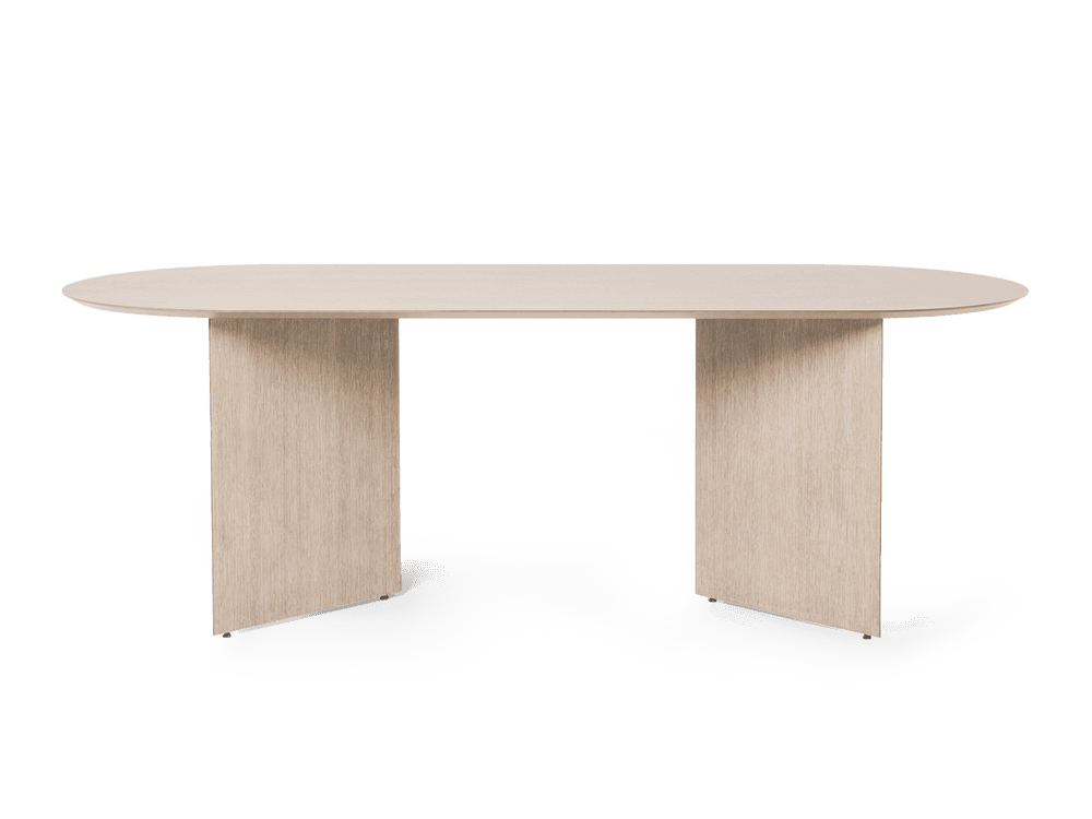 Ferm Living Mingle Table Top - Oval - Large - Natural Veneer — фото 2