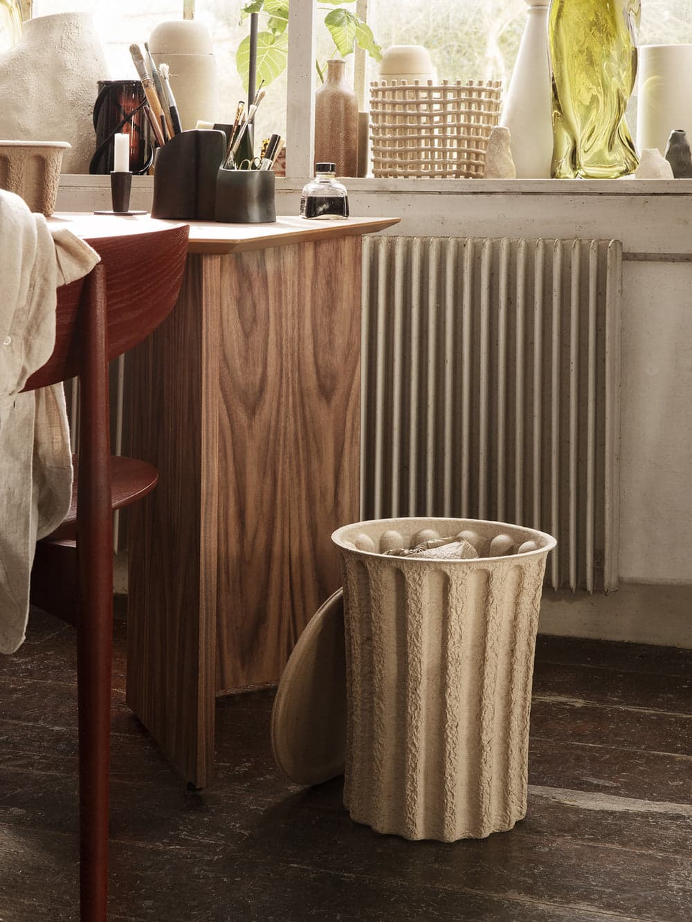 Ferm Living Mingle Table Legs - Walnut Veneer — фото 4