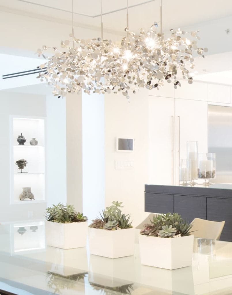 Terzani Argent 4 linear multi light pendant — фото 5