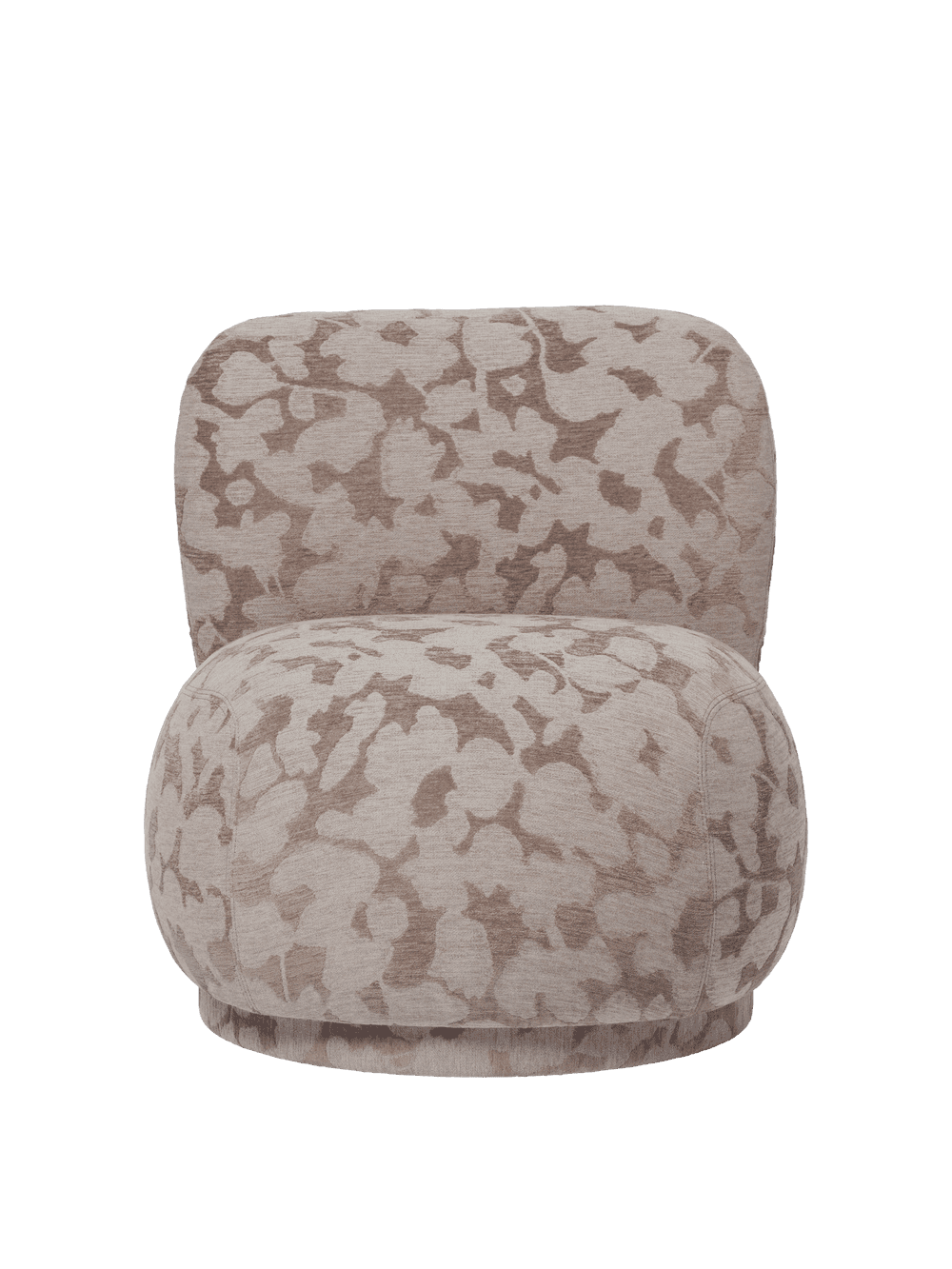 Ferm Living Rico Piccolo Lounge Chair - Swivel - Cilla - Taupe — фото 2