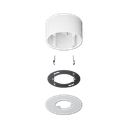 KNX датчик присутствия mini AP Set, Jung PMM-AP-SET-AL
