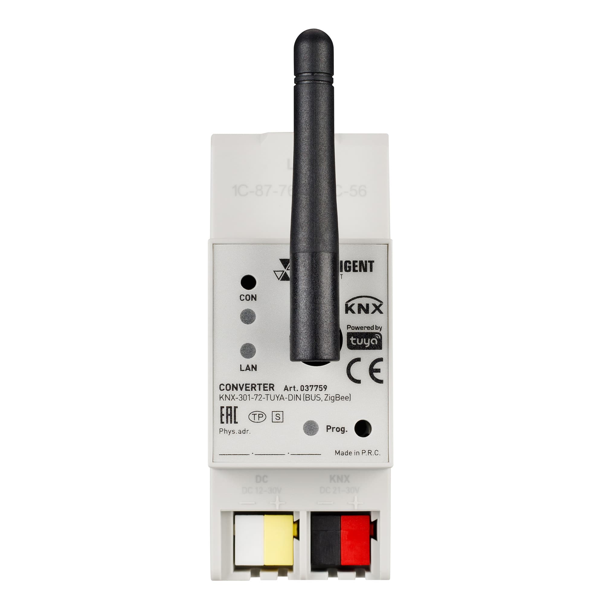 INTELLIGENT ARLIGHT Конвертер KNX-301-72-TUYA-DIN (BUS, ZigBee) (IARL, IP20 Пластик, 2 года) 037759 — фото 2