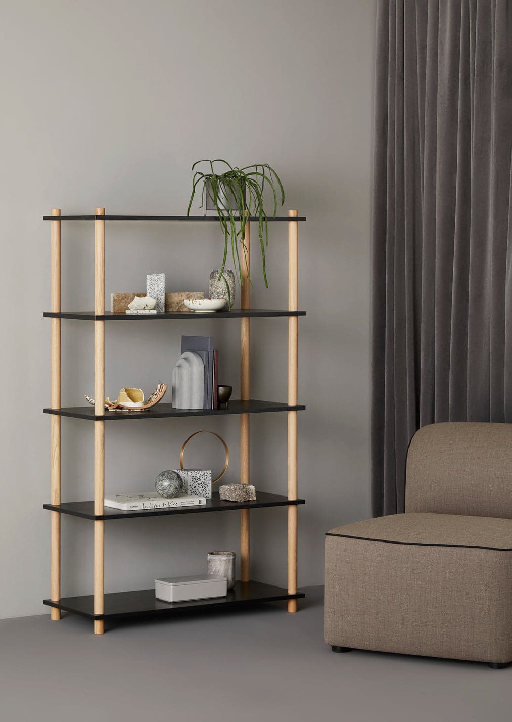 WOUD Elevate shelf C - Black — фото 5