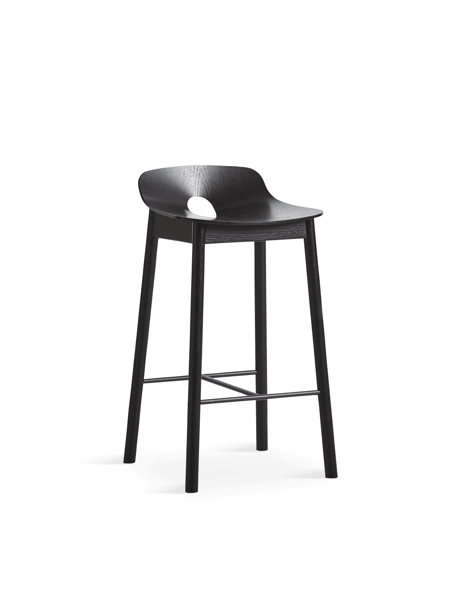 WOUD Mono counter chair - Black — фото 2