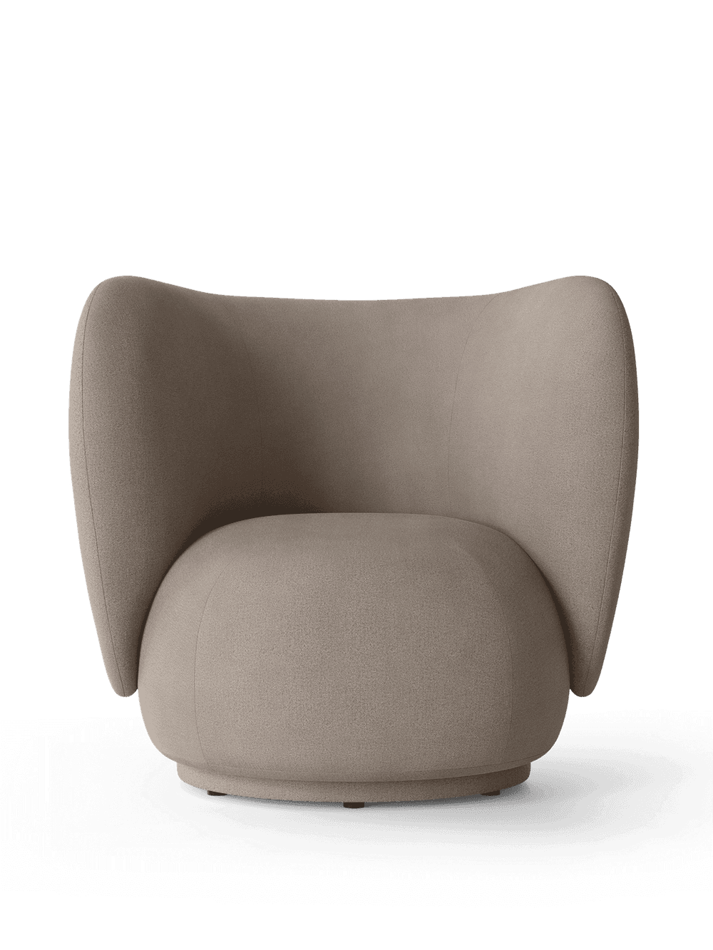 Ferm Living Rico Lounge Chair - Swivel - Brushed - Warm Grey — фото 2