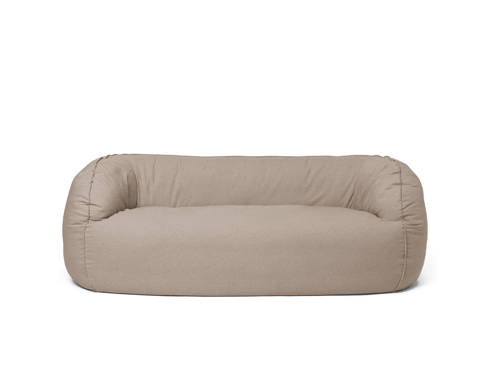 Ferm Living Nesten 2-seater Sofa - Re-Cotton - Natural