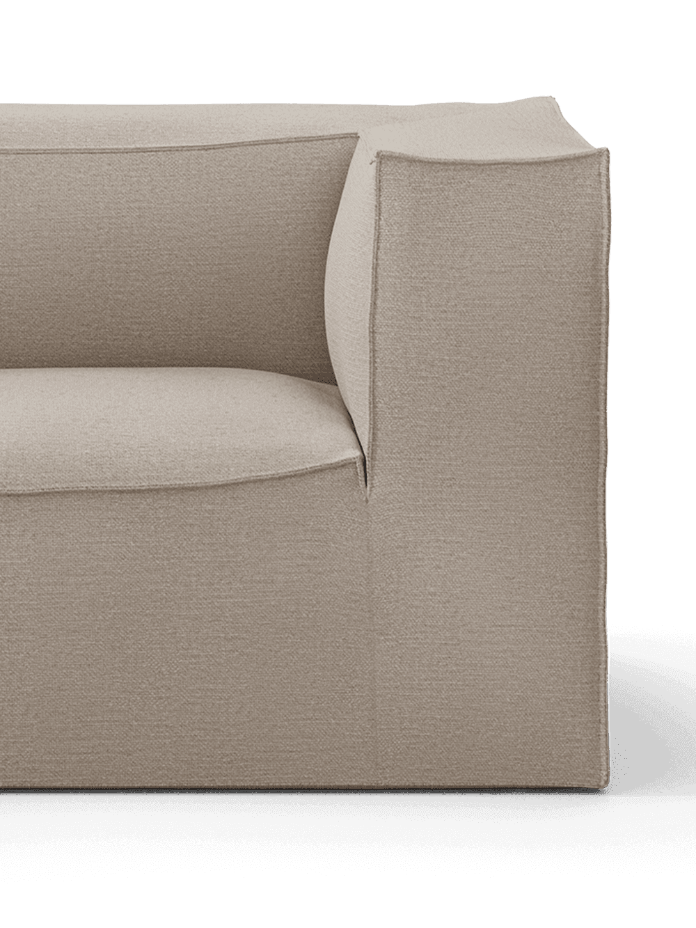Ferm Living Catena Sofa Armrest Right S401 - Cotton Linen - Natural — фото 3