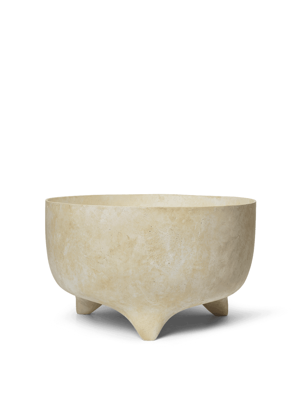 Ferm Living Evoke Pot - Low - Warm Sand — фото 2