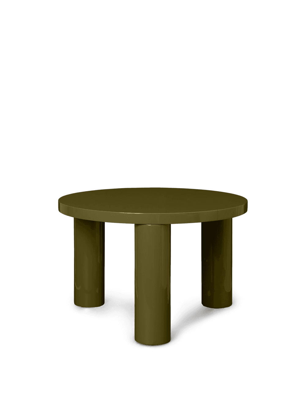 Ferm Living Post Coffee Table - Small - Olive — фото 2