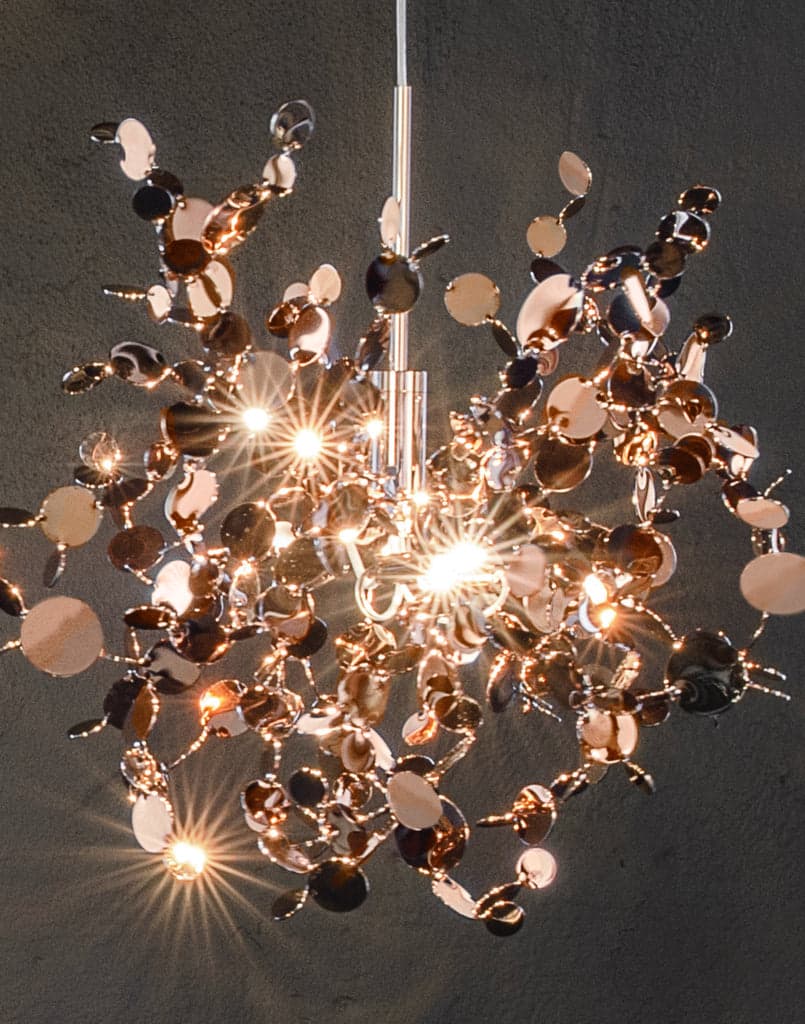 Terzani Argent 4 round multi light pendant — фото 7