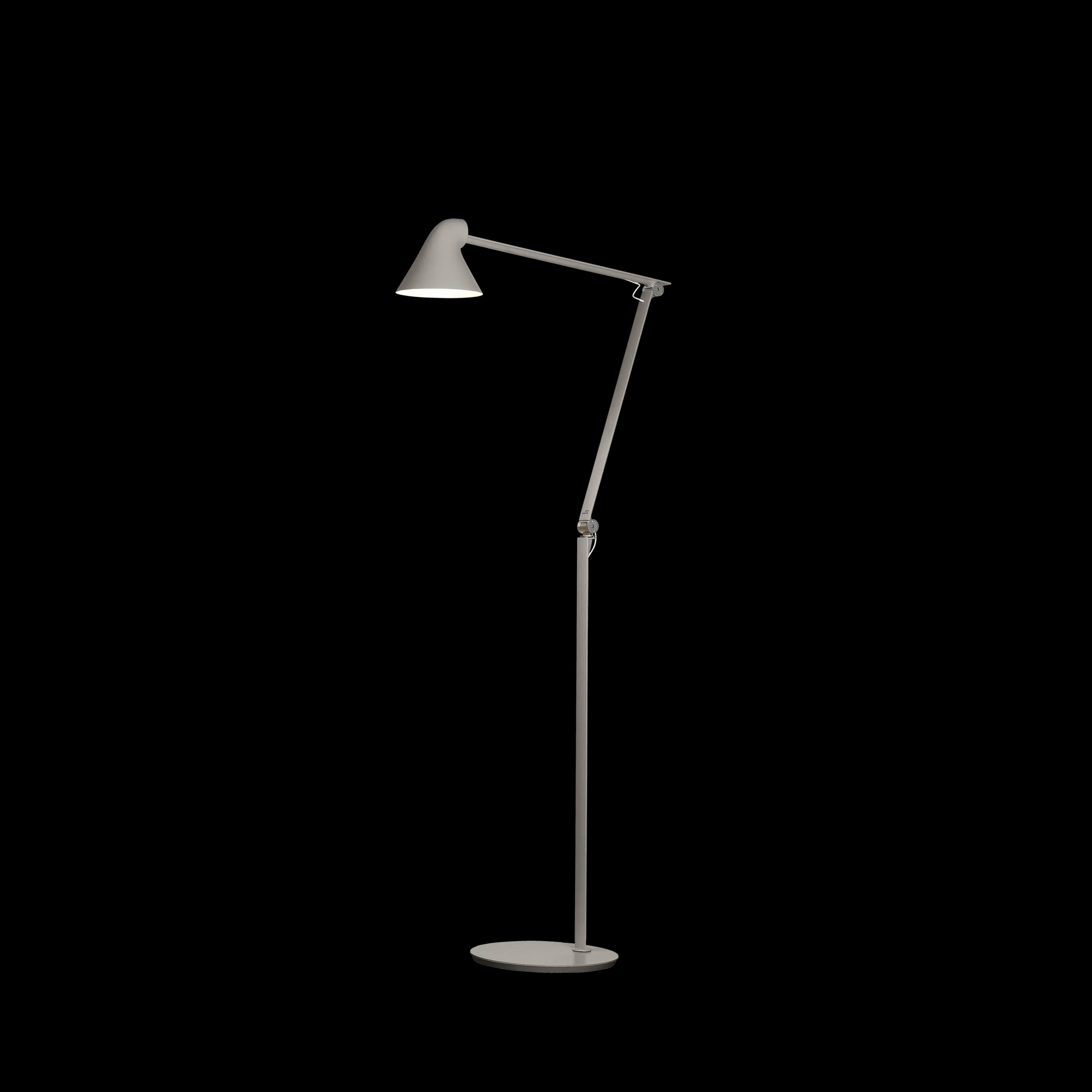 Louis Poulsen NJP Floor Lamp Light aluminium grey