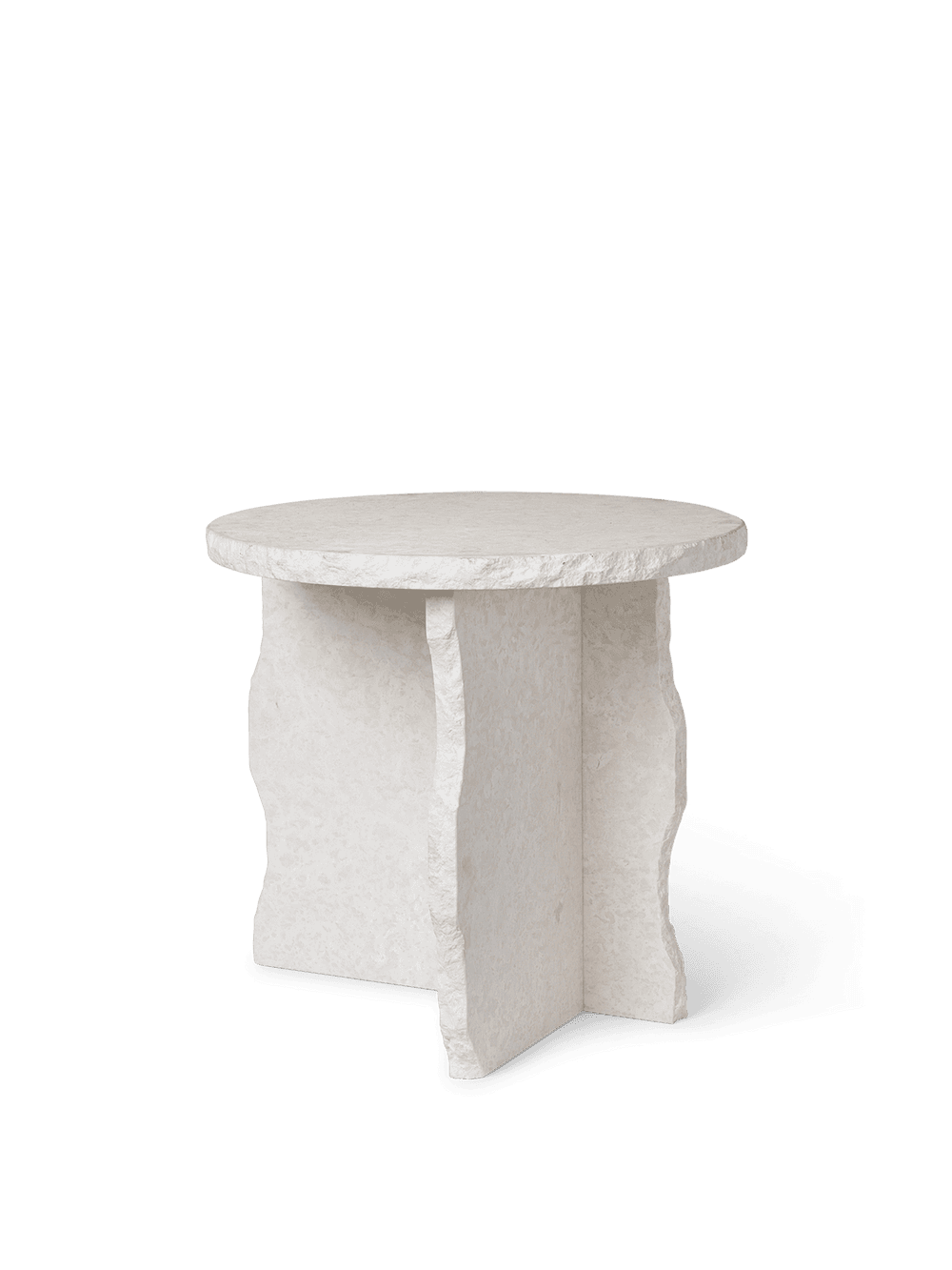 Ferm Living Mineral Sculptural Table - Bianco Curia — фото 5