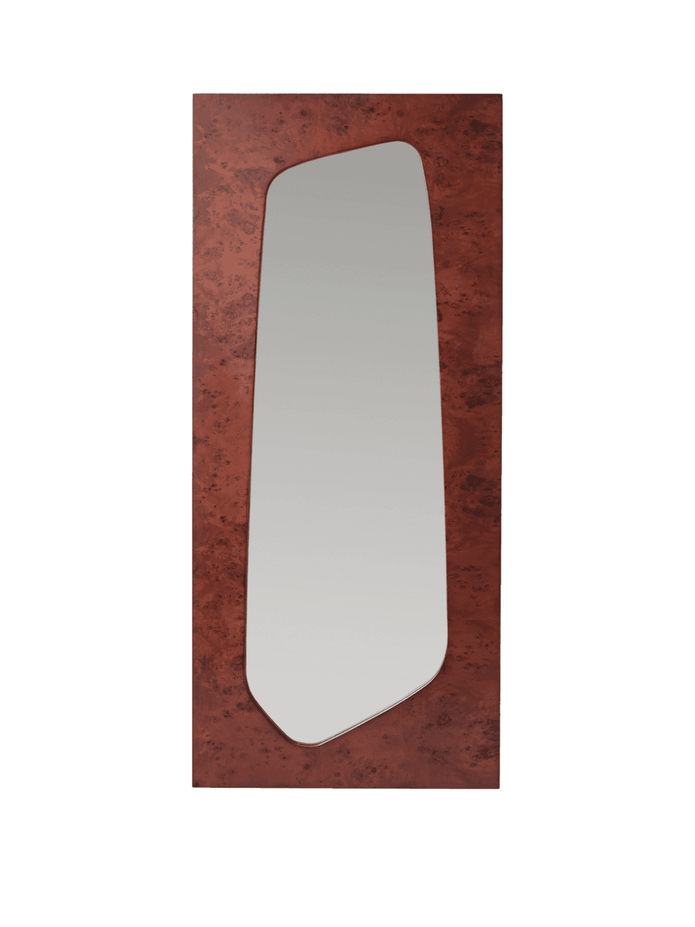 Ferm Living Folia Mirror - Large - Dark Stained Burl — фото 2