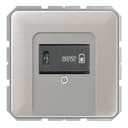 USB розетка для зарядки мобильных устройств тип C, 5-60W, платина (Металл), CD серия, Jung