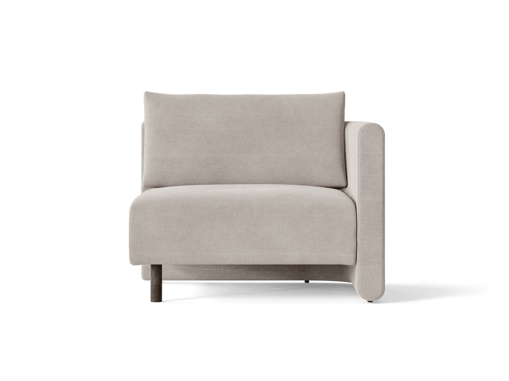 Ferm Living Dase Sofa Armrest Right - Cotton Linen - Natural — фото 3