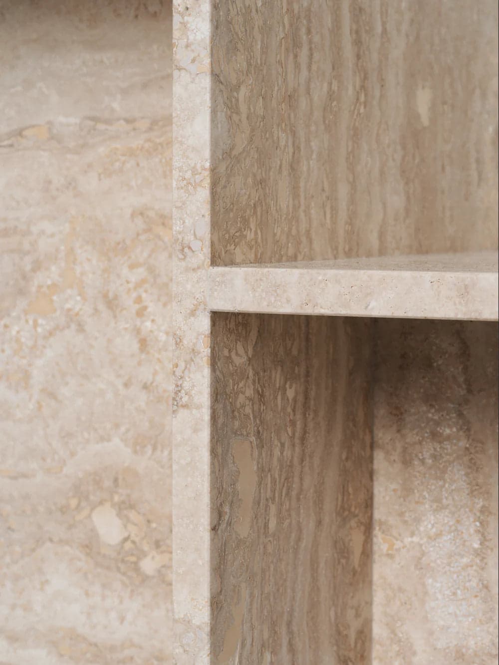 Ferm Living Distinct Side Table - Travertine — фото 4