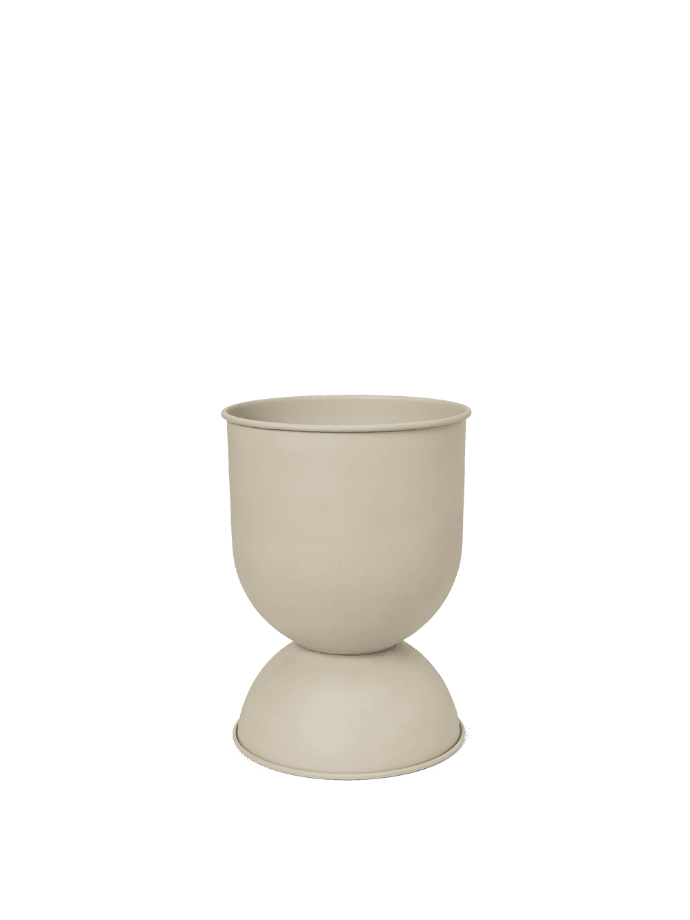 Ferm Living Hourglass Pot - Small - Cashmere — фото 2
