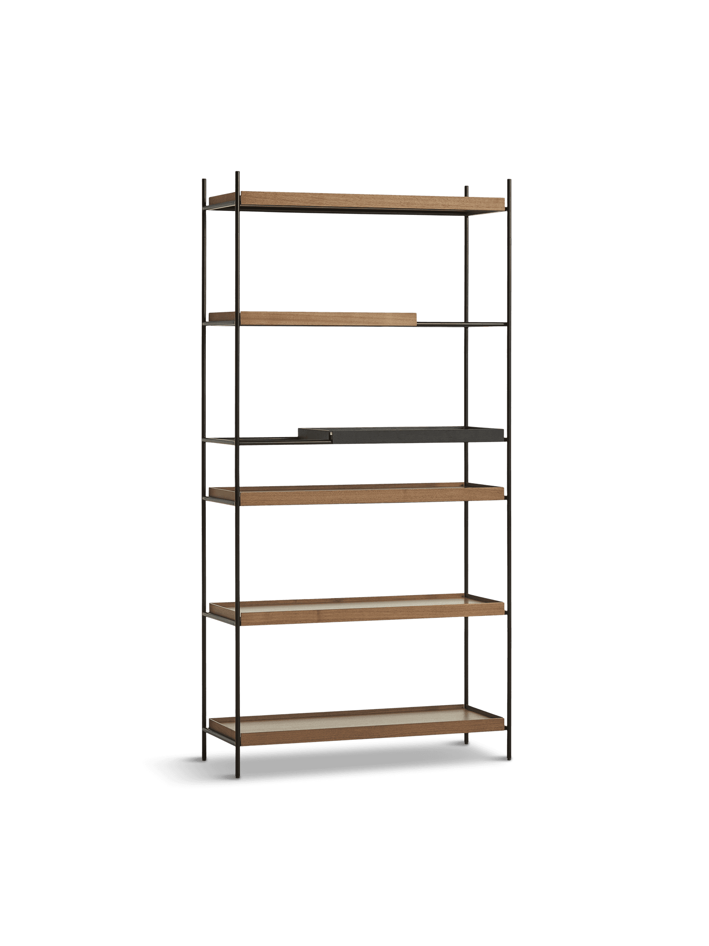WOUD Tray Shelf (High) - Walnut - Style 22 — фото 2