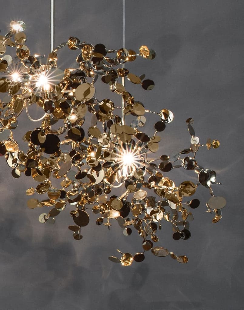 Terzani Argent 4 linear multi light pendant — фото 11