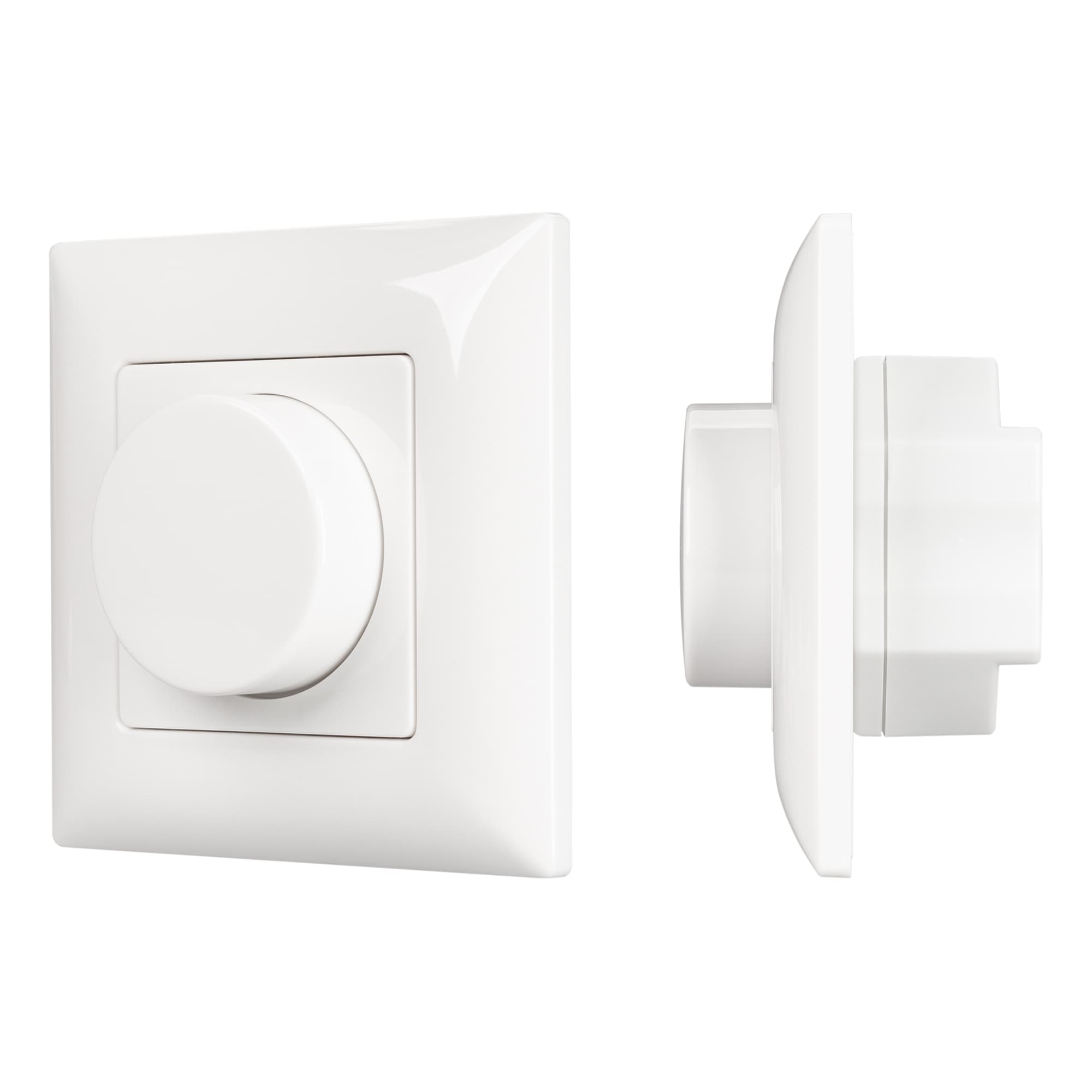 Панель SMART-P14-DIM-P-IN White (230V, 1.5A, 0/1-10V, Rotary, 2.4G) (Arlight, IP20 Пластик, 5 лет) 033010 — фото 1