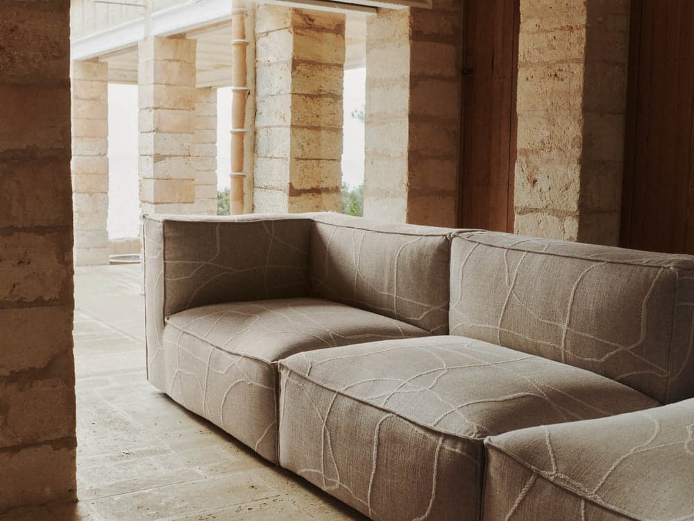 Ferm Living Catena Sofa Armrest Left S400 - Can Lis - Sand/Off-White — фото 3