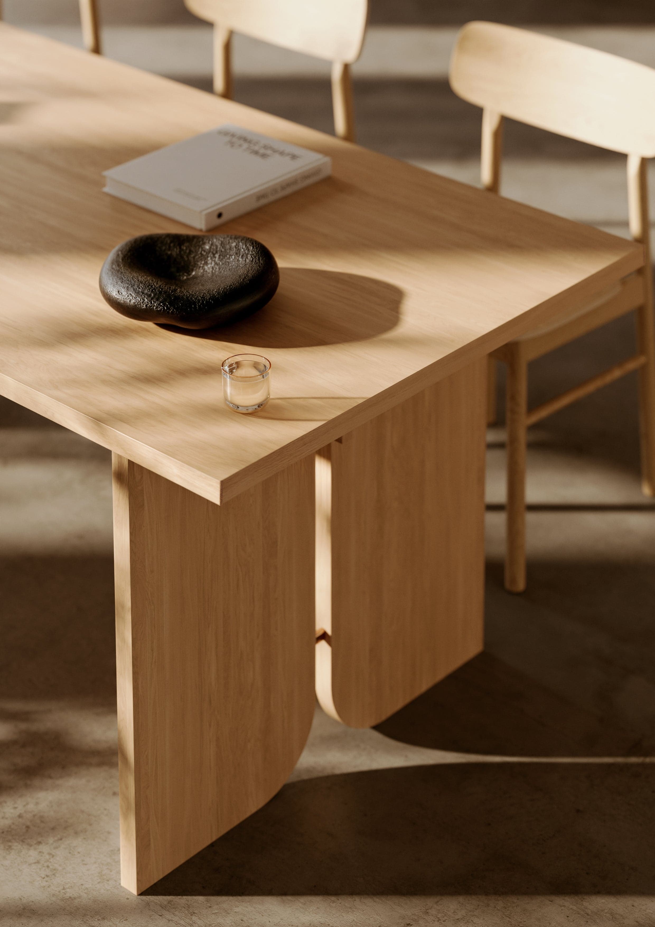 WOUD Kimono dining table - Oak — фото 4