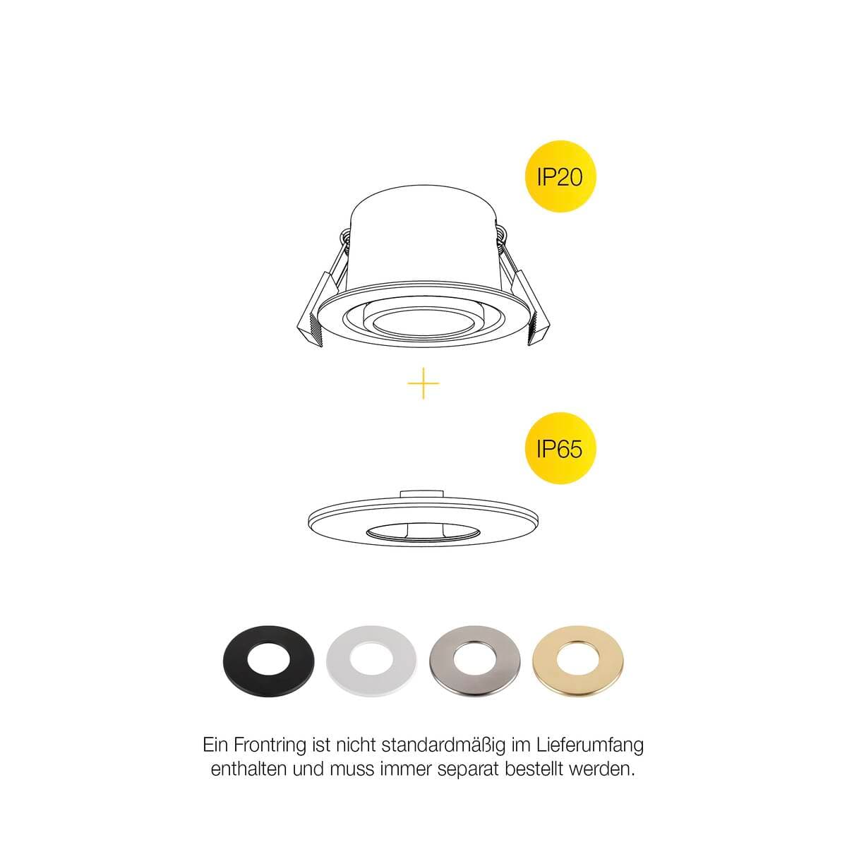 SLV UNIVERSAL DOWNLIGHT PHASE Einbauleuchte — фото 47