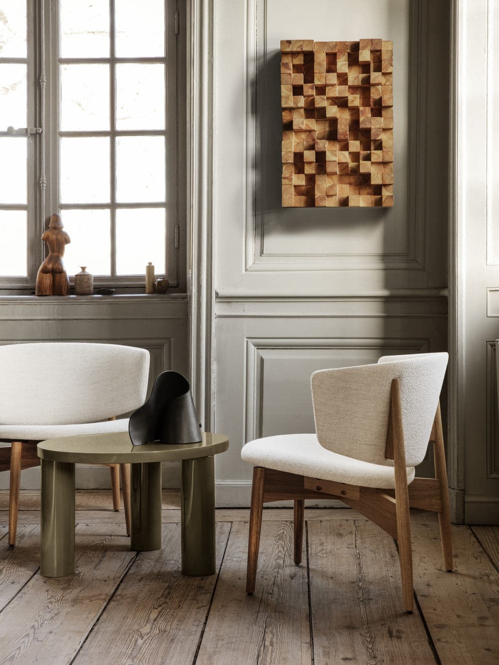 Ferm Living Post Coffee Table - Small - Olive — фото 3