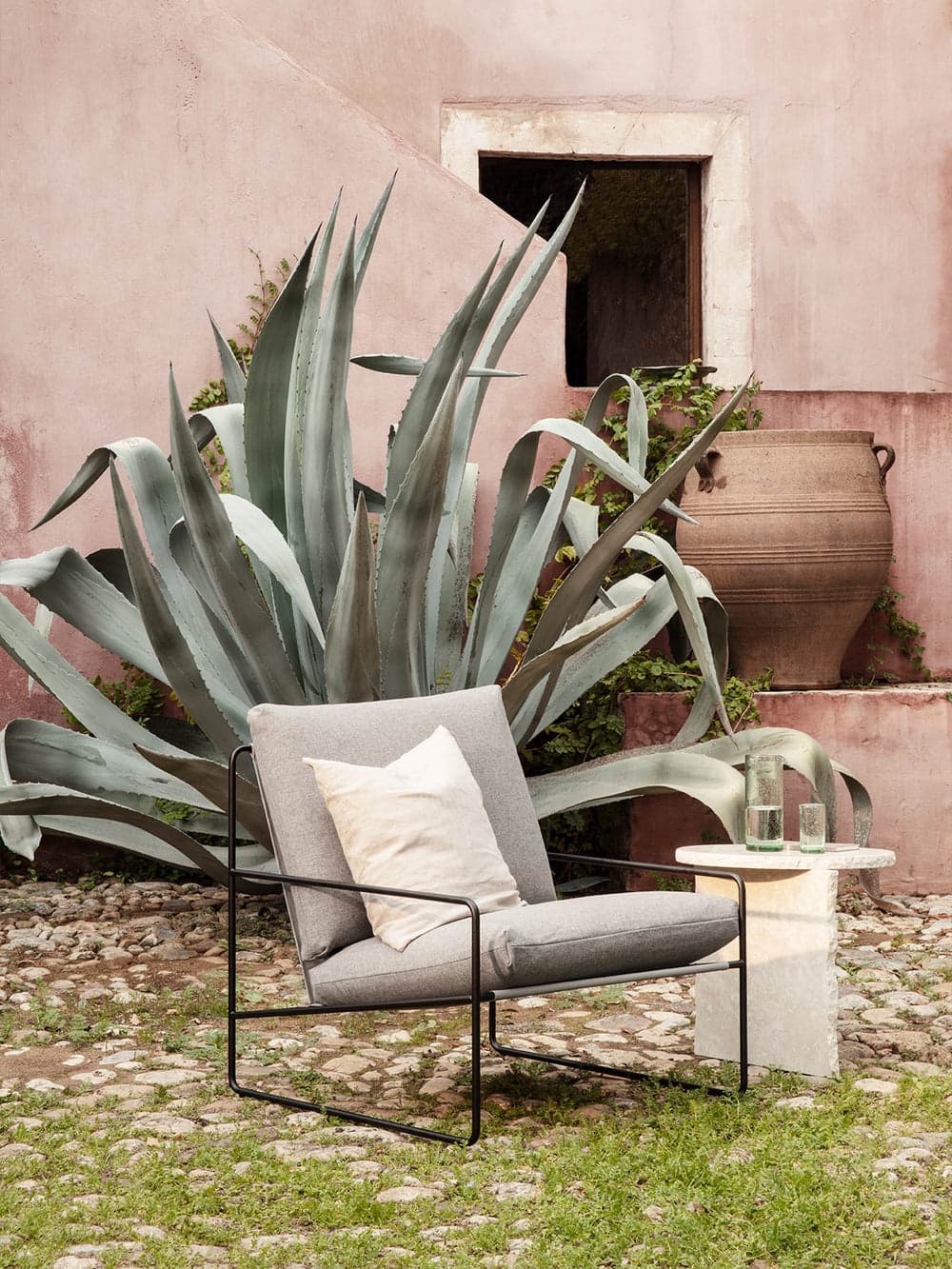 Ferm Living Desert 1-seater - Black - Dolce - Dark Sand — фото 3
