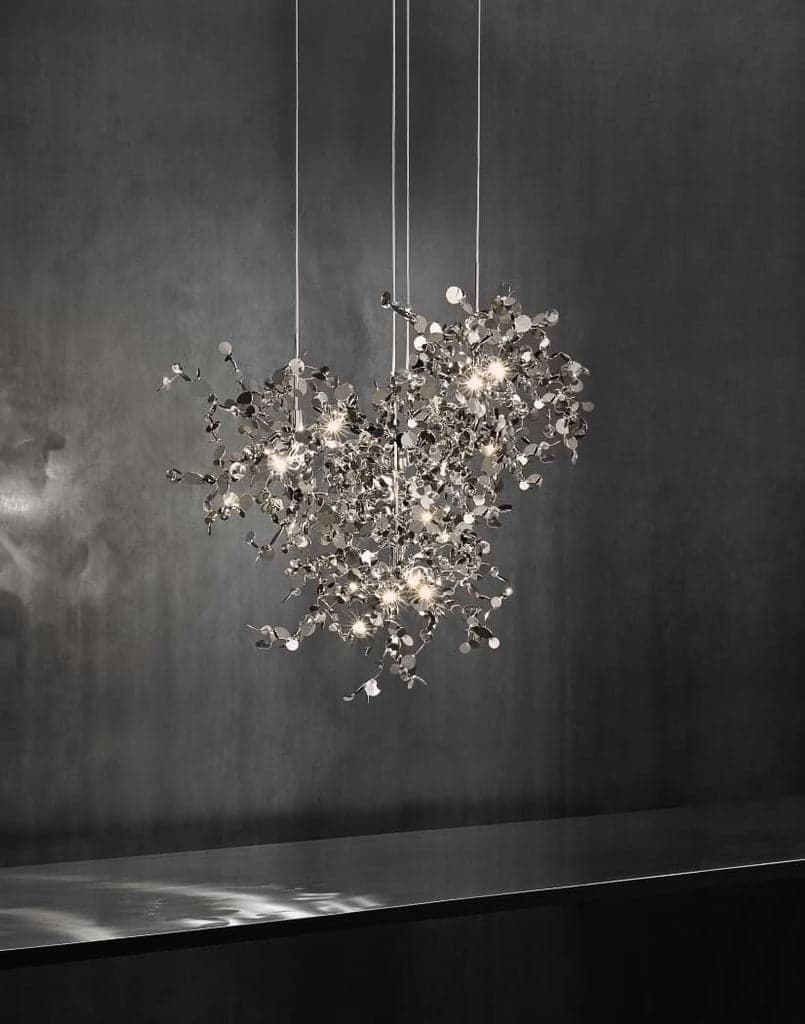 Terzani Argent 4 round multi light pendant — фото 2