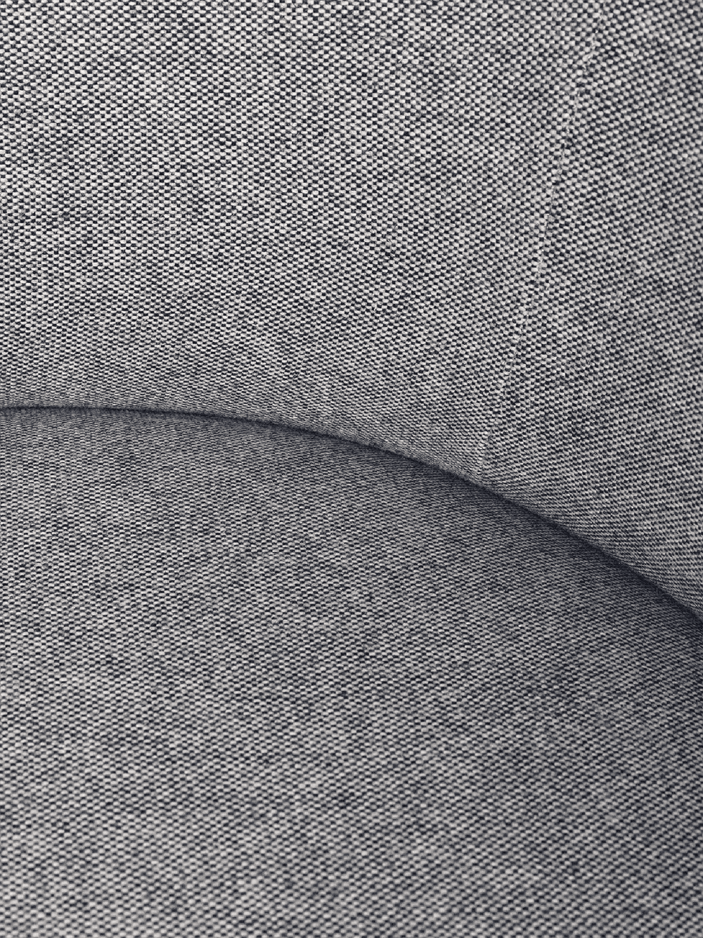 Ferm Living Rico Lounge Chair - Main Line Flax - Navy Melange — фото 4