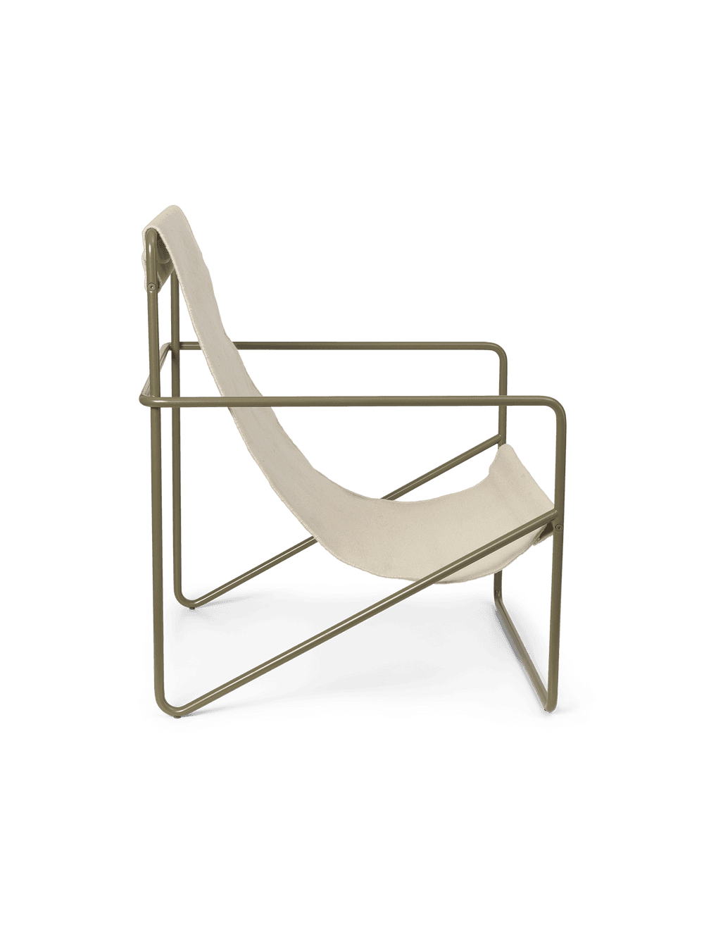 Ferm Living Desert Lounge Chair - Olive - Cloud — фото 4