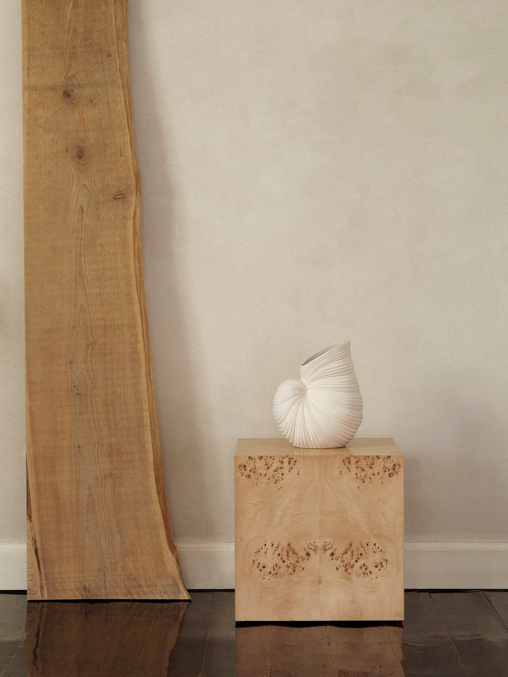 Ferm Living Burl Cube Side Table - Natural — фото 4