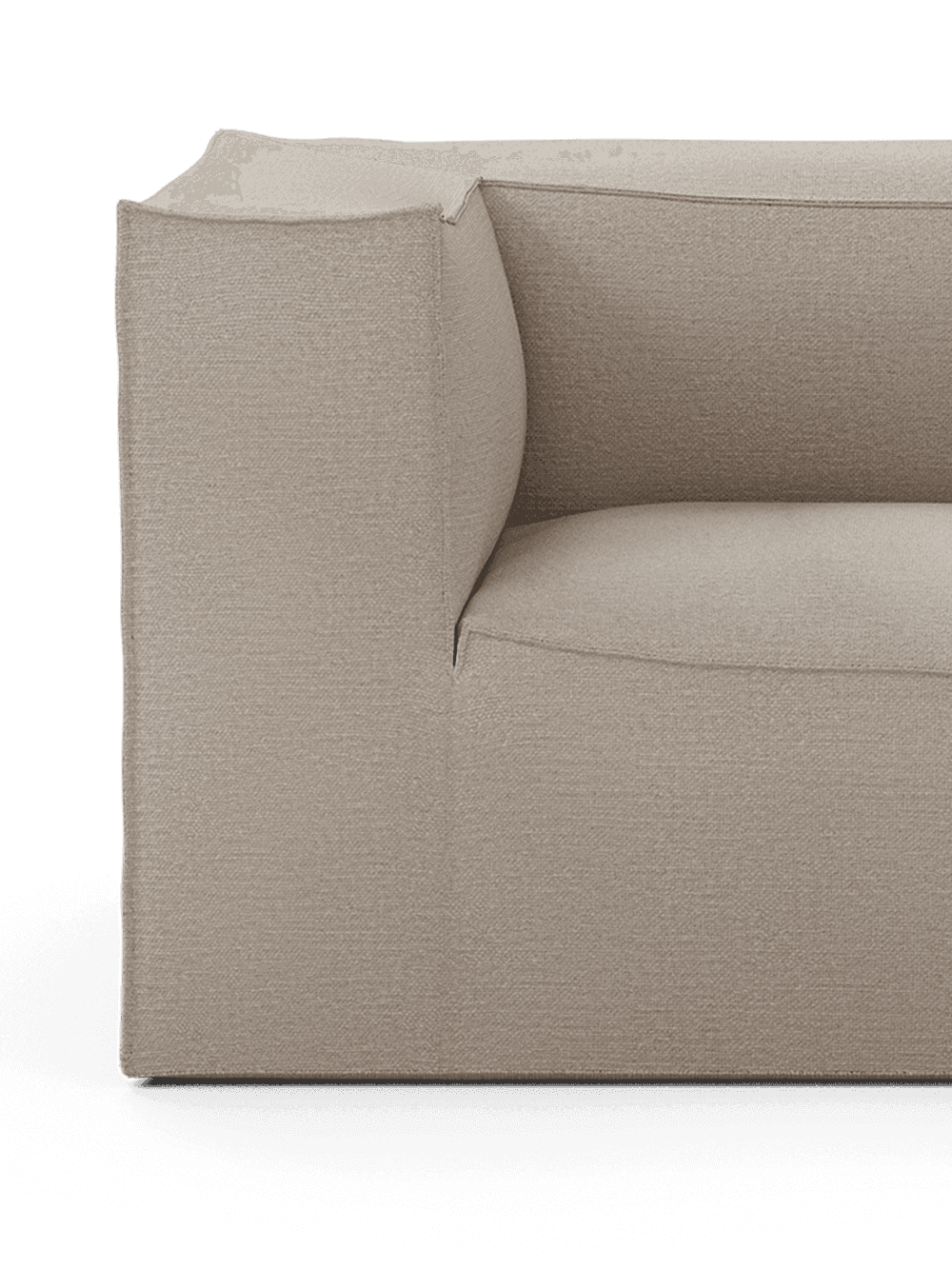 Ferm Living Catena Sofa Armrest Left S400 - Cotton Linen - Natural — фото 3