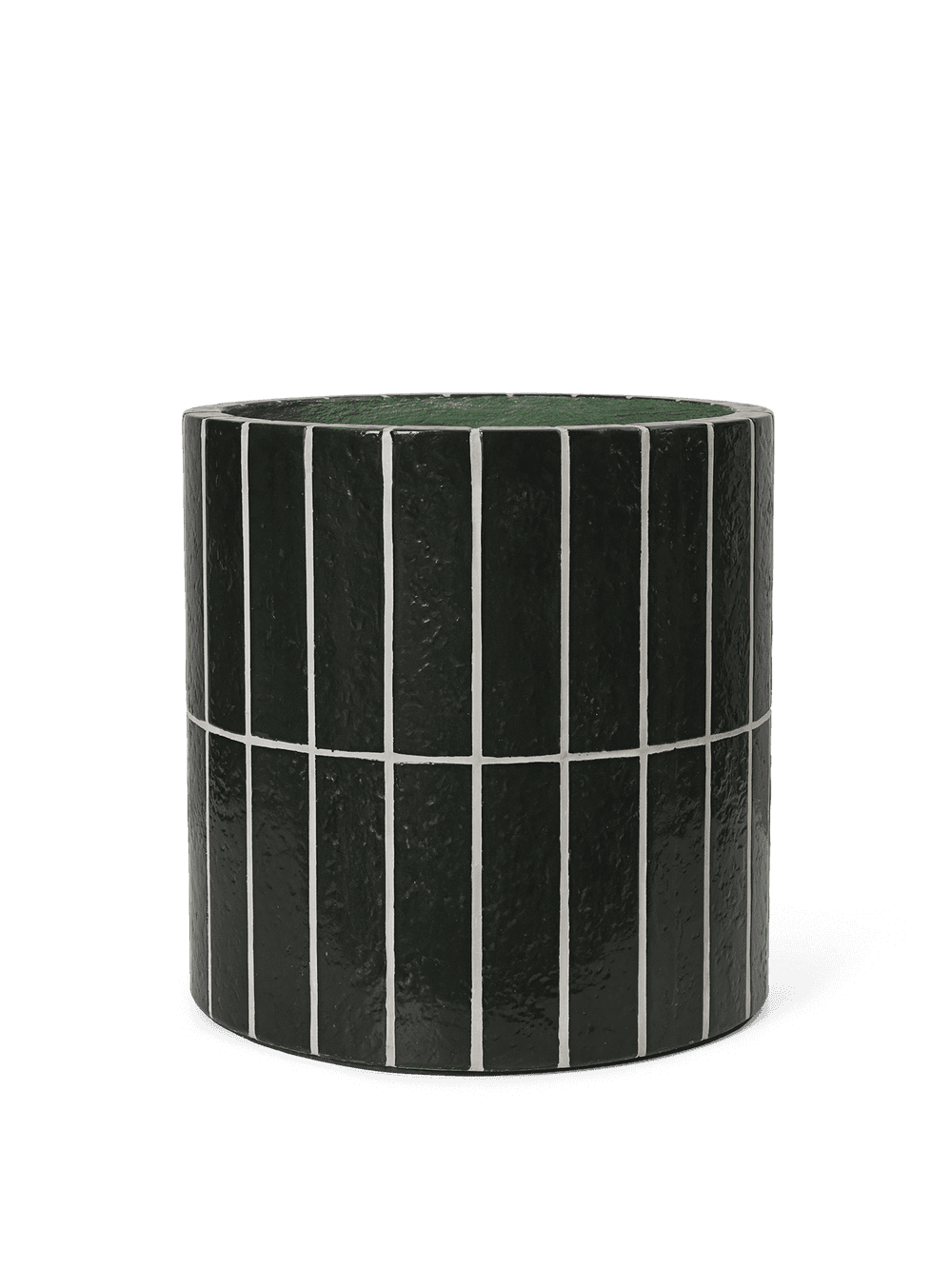 Ferm Living Pillar Plant Pot - Dark Green — фото 2
