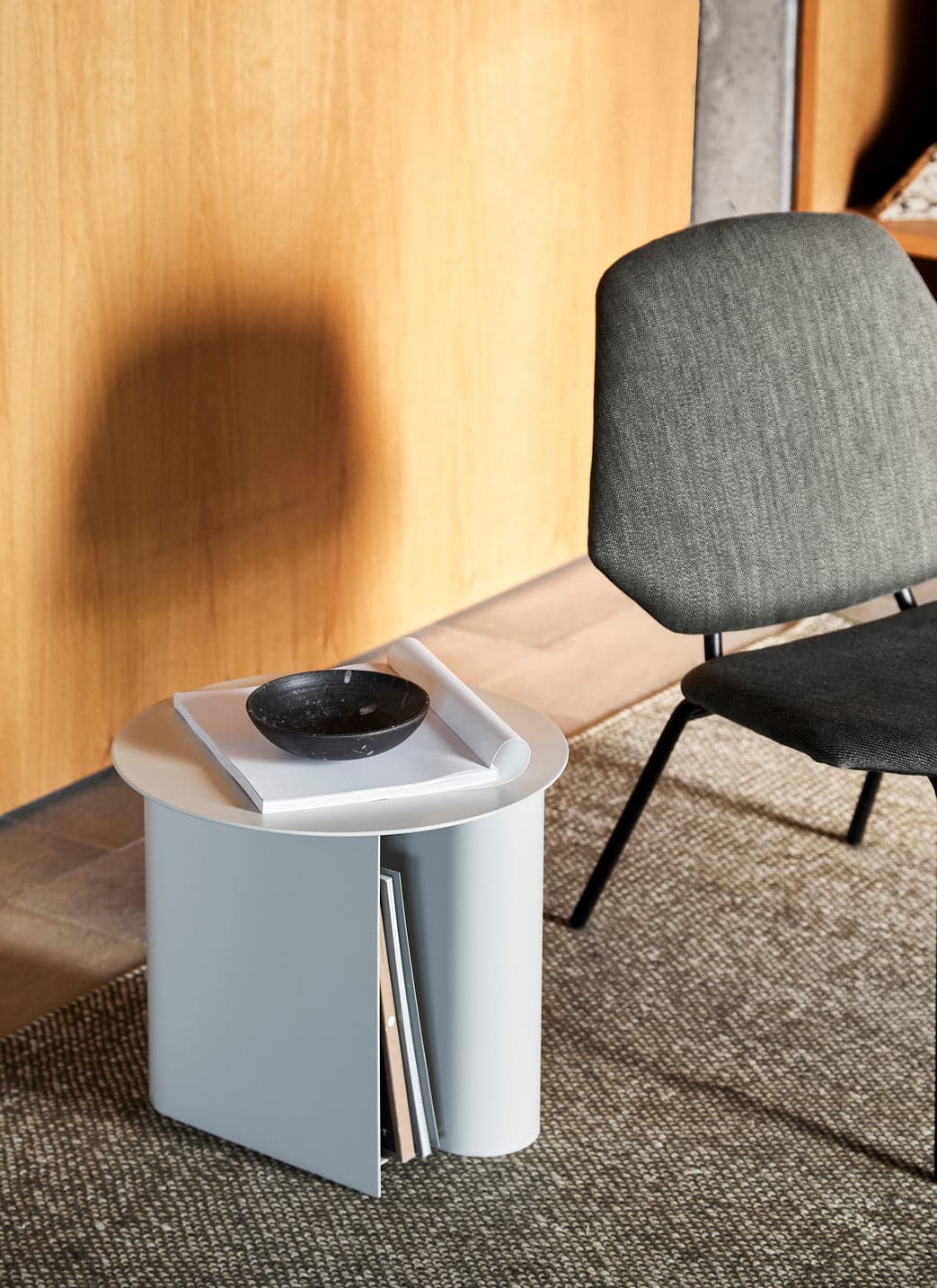 WOUD Sentrum side table - Warm grey — фото 5