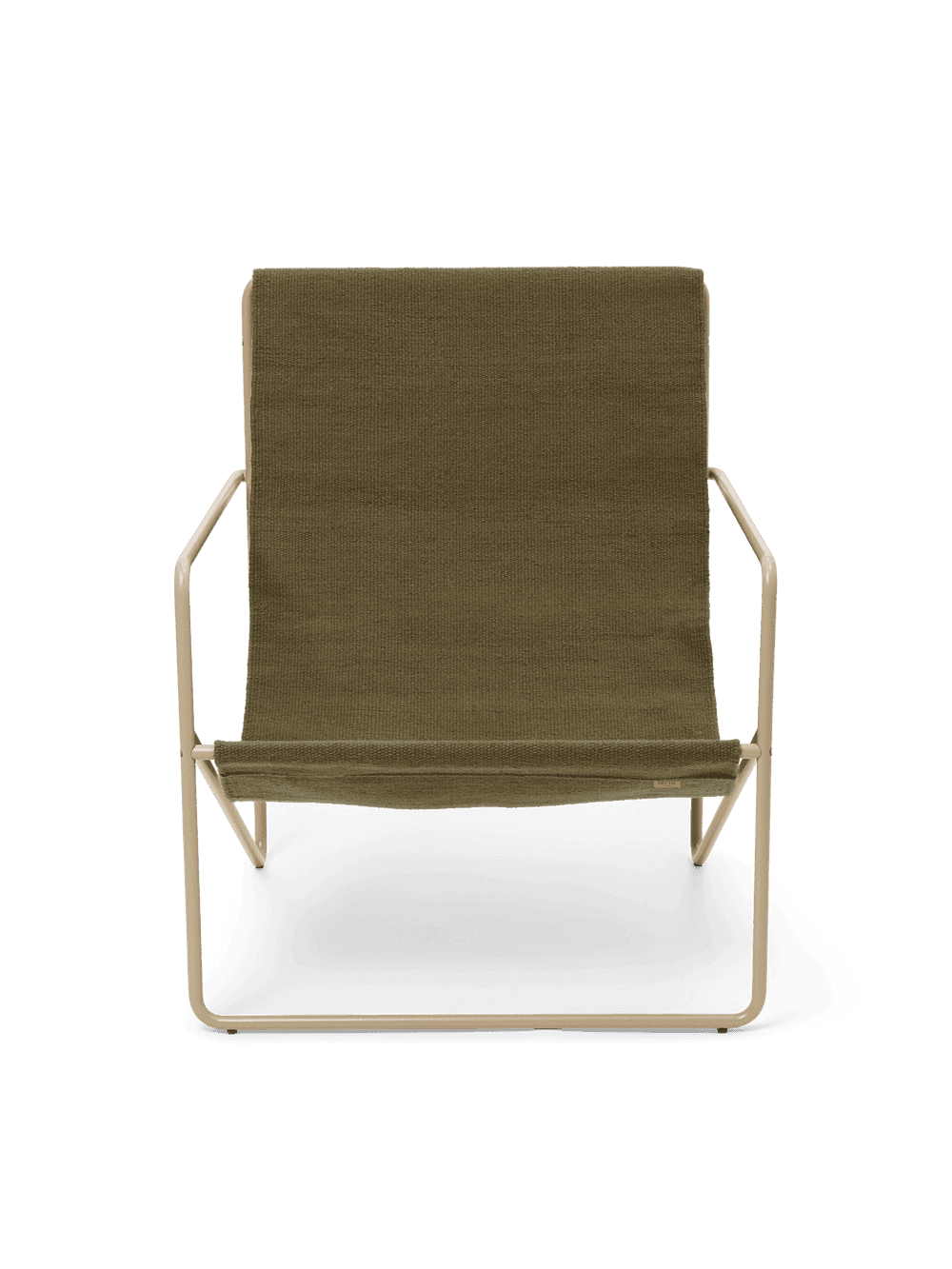 Ferm Living Desert Lounge Chair - Cashmere - Olive — фото 3