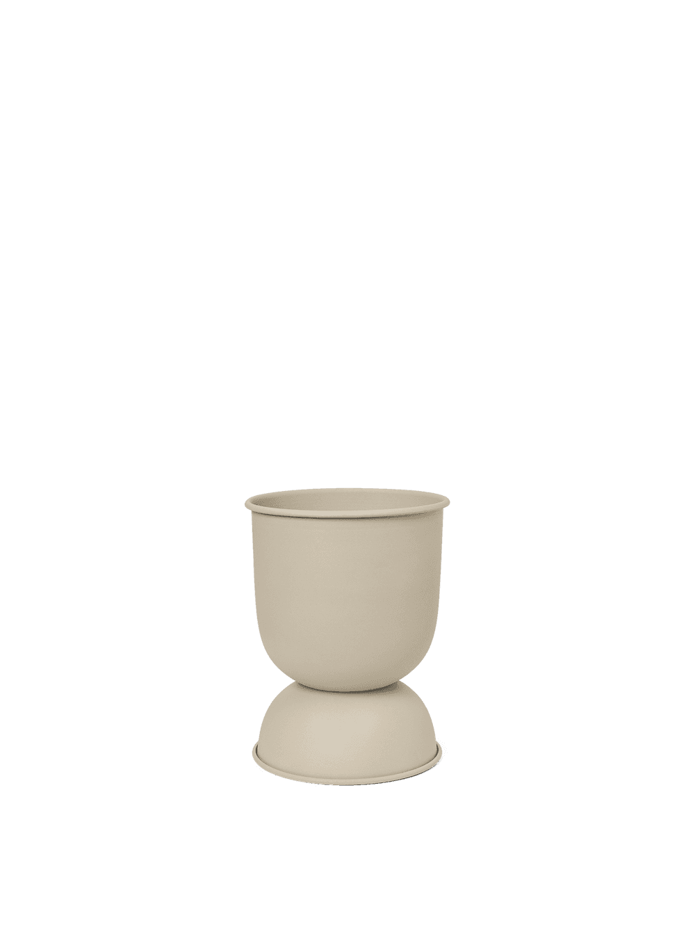 Ferm Living Hourglass Pot - Extra Small - Cashmere — фото 2