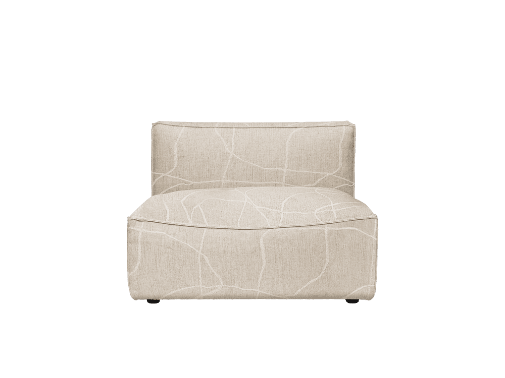 Ferm Living Catena Sofa Center L100 - Can Lis - Sand/Off-White — фото 2