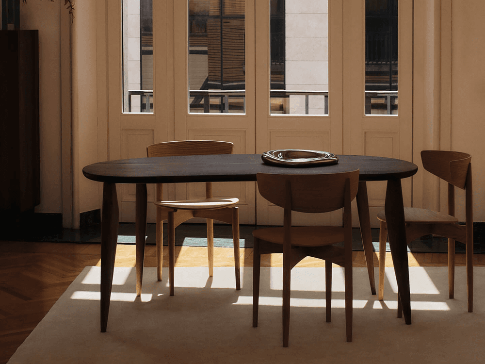 Ferm Living Feve Table - Walnut — фото 3