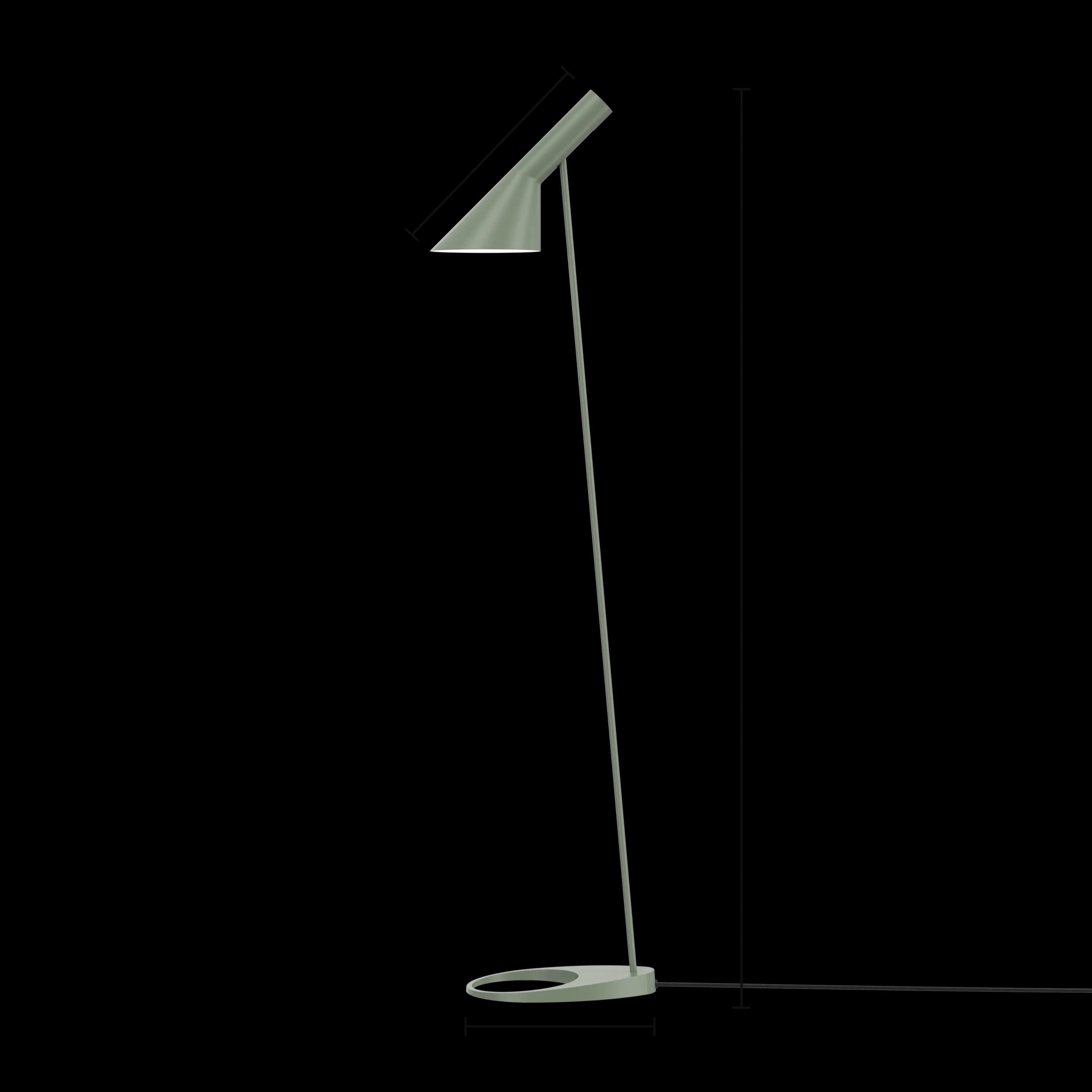 Louis Poulsen AJ Floor Lamp Pale petroleum — фото 3